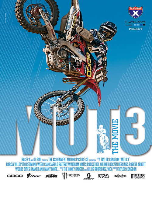 Movie poster for Moto 3: The Movie (2011)