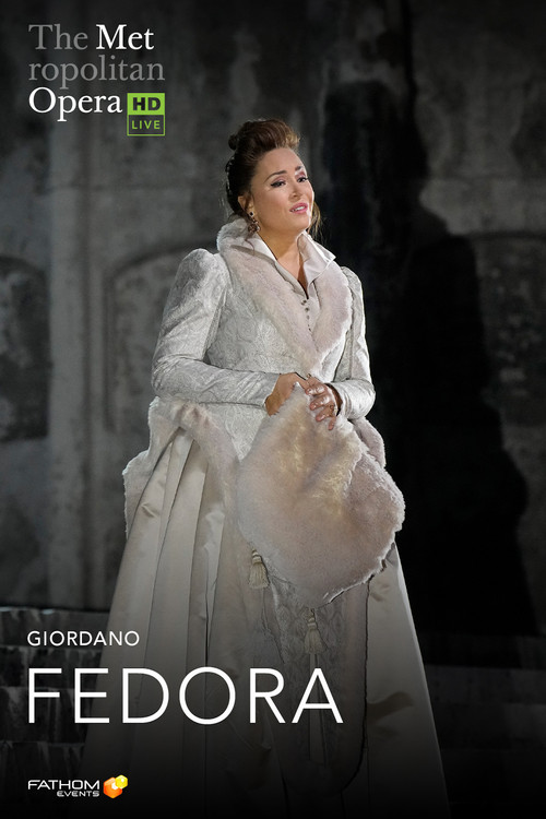 Movie poster for The Metropolitan Opera: Fedora (2023)