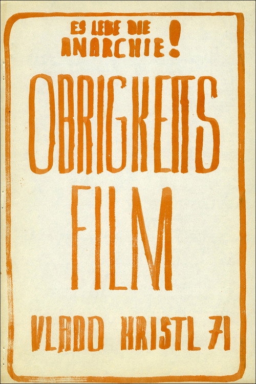 Movie poster for The Film of the Authority (1971)