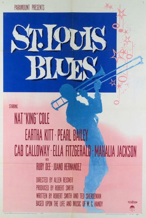 Movie poster for St. Louis Blues (1958)