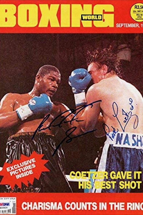 Movie poster for Riddick Bowe vs. Pierre Coetzer (1992)