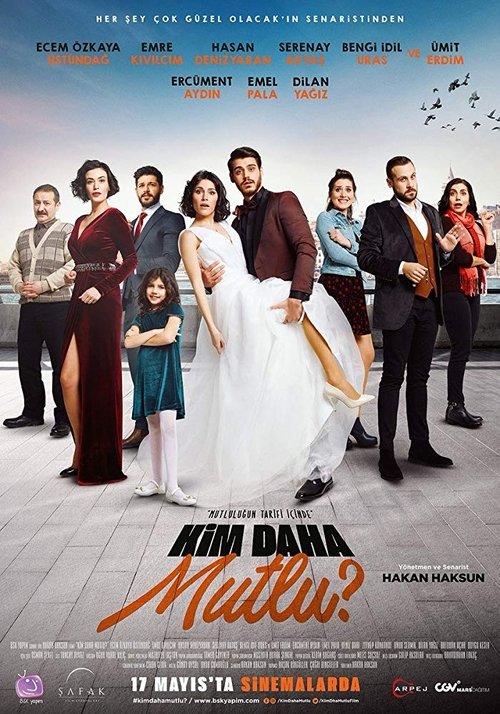 Movie poster for Kim Daha Mutlu (2019)