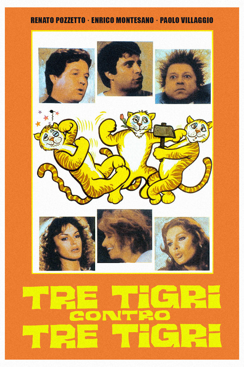 Movie poster for Three Tigers Against Three Tigers (1977)