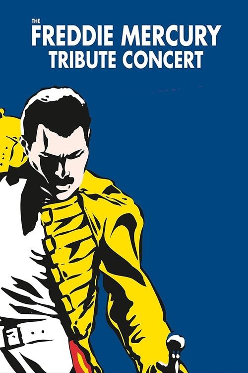 Movie poster for The Freddie Mercury Tribute Concert (1992)
