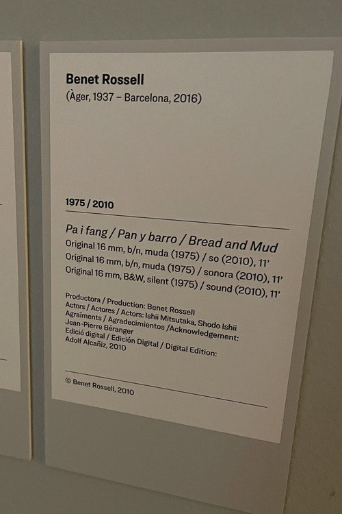Movie poster for Bread and Mud (1975)