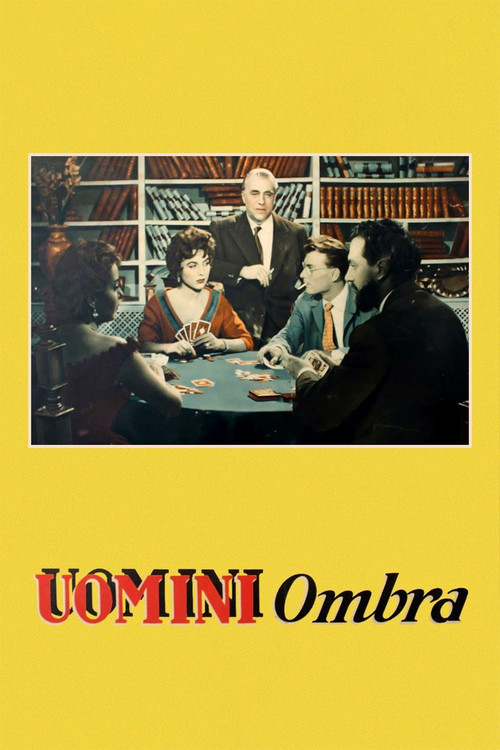 Movie poster for Uomini ombra (1954)