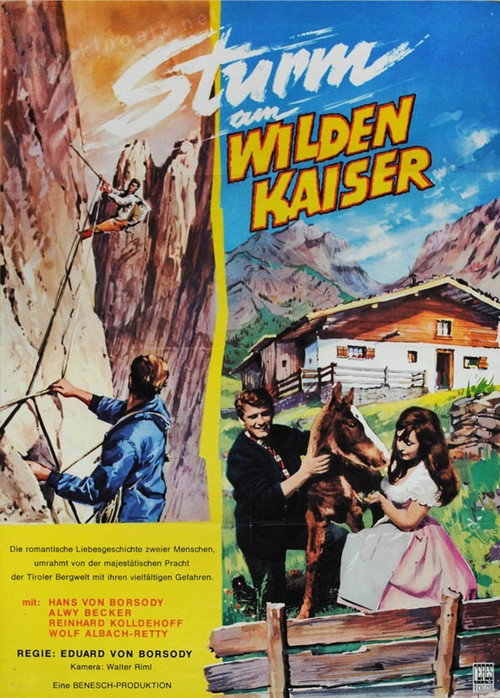 Movie poster for Bergwind (1964)