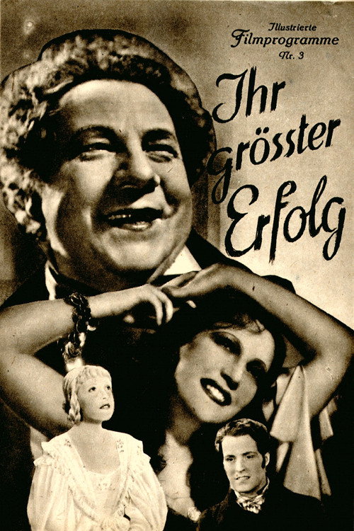 Movie poster for Ihr größter Erfolg (1934)