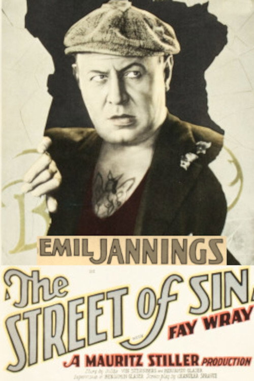 Movie poster for The Street of Sin (1928)