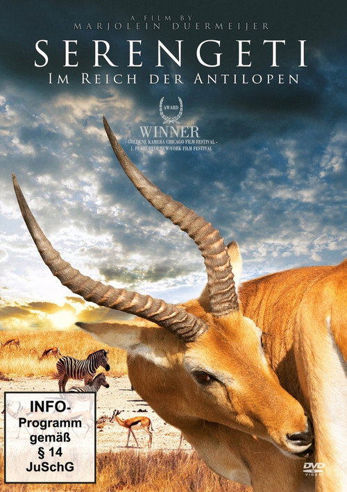 Movie poster for Serengeti - Im Reich der Antilopen (2012)