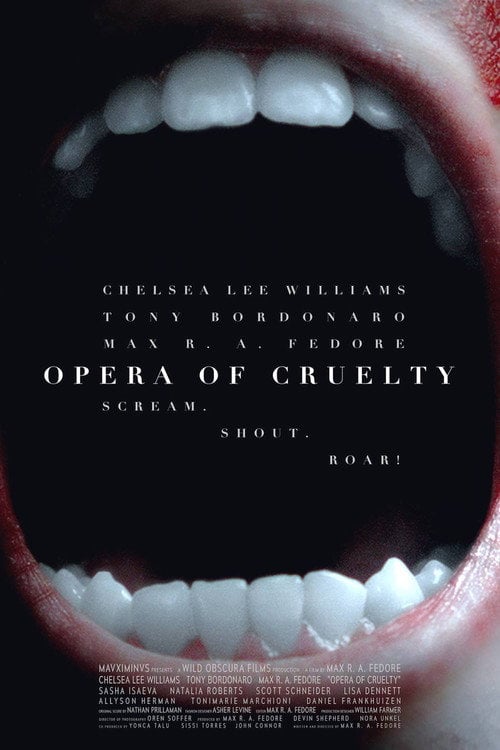 Movie poster for Opera of Cruelty (2017)