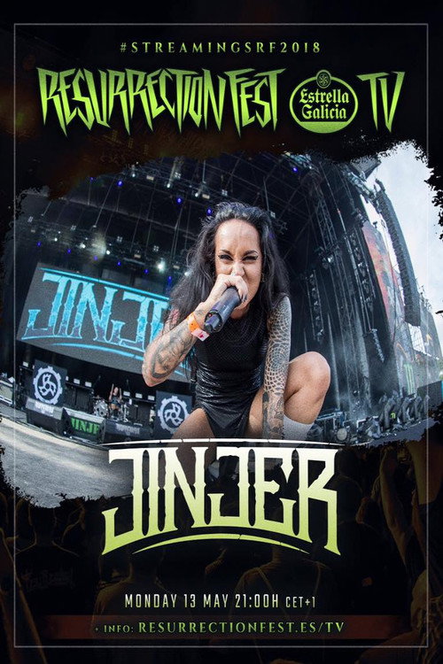 Movie poster for Jinjer - Live at Resurrection Fest EG 2018 (2019)