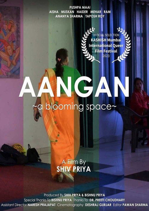 Movie poster for AANGAN: 'A BLOOMING SPACE’ (2023)