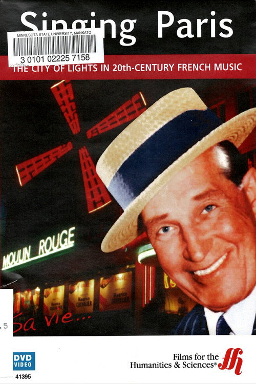 Movie poster for Singing Paris: The City of Lights in 20th-Century French Music (2009)