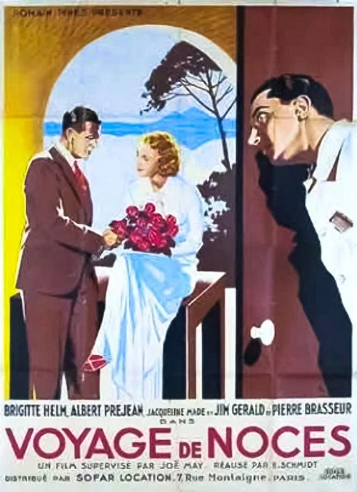 Movie poster for Honeymoon Trip (1933)