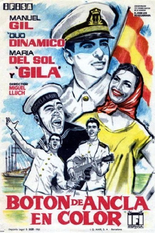 Movie poster for Botón de ancla (1961)