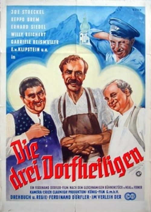 Movie poster for Die drei Dorfheiligen (1949)