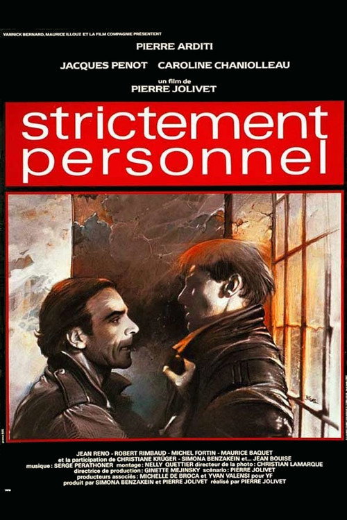 Movie poster for Strictement personnel (1985)