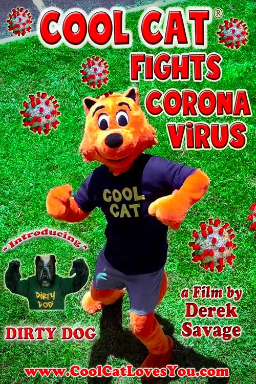 Movie poster for Cool Cat Fights Coronavirus (2021)