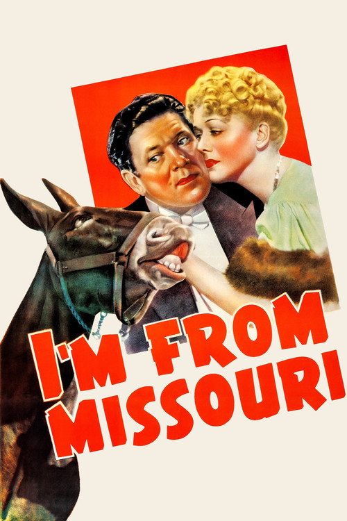 Movie poster for I'm from Missouri (1939)