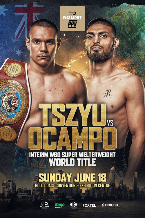 Movie poster for Tim Tszyu vs. Carlos Ocampo (2023)
