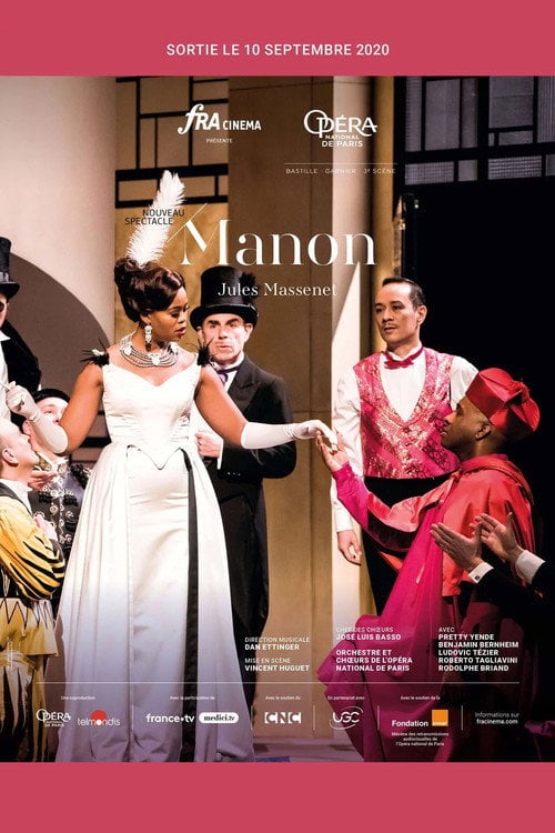 Movie poster for Manon [Opéra national de Paris] (2020)
