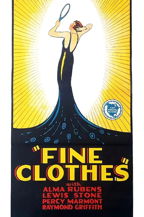 Movie poster for Fine Clothes (1925)