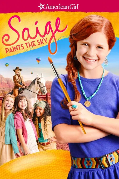 Movie poster for An American Girl: Saige Paints the Sky (2013)
