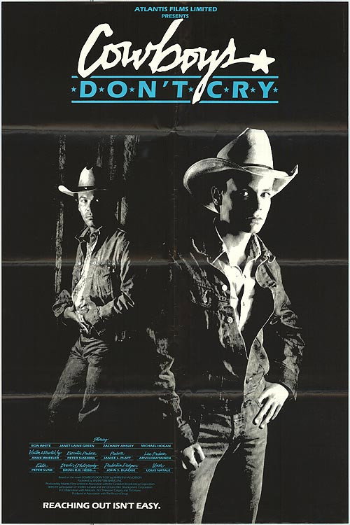 Movie poster for Cowboys Don't Cry (1988)