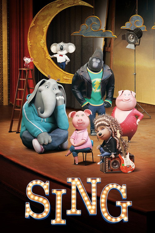 Movie poster for Sing (2016)