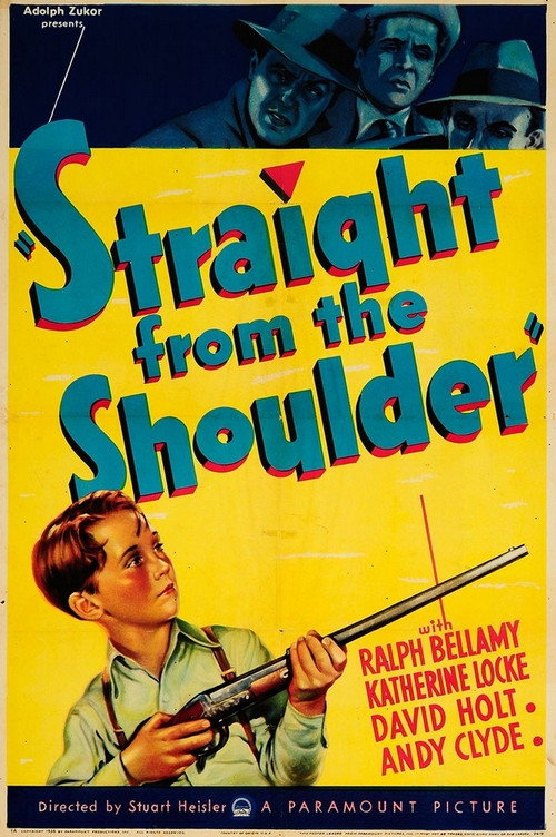 Movie poster for Straight from the Shoulder (1936)