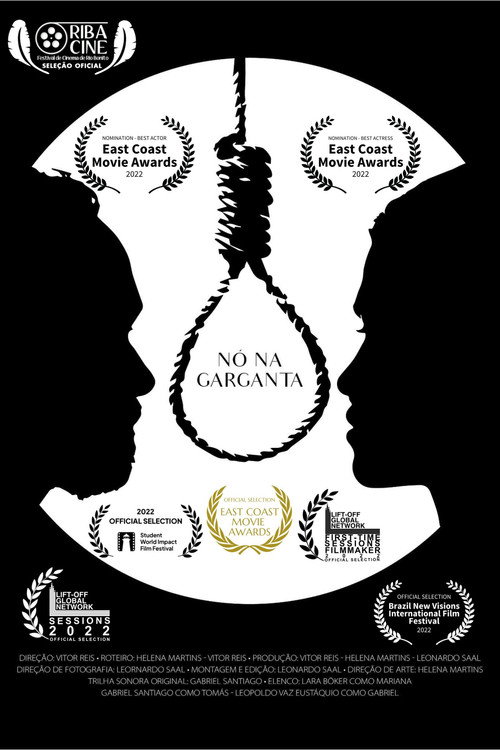 Movie poster for Nó na Garganta