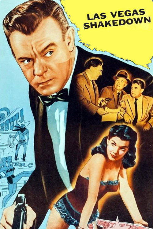 Movie poster for Las Vegas Shakedown (1955)
