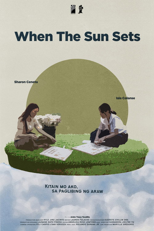 Movie poster for When the Sun Sets (2023)