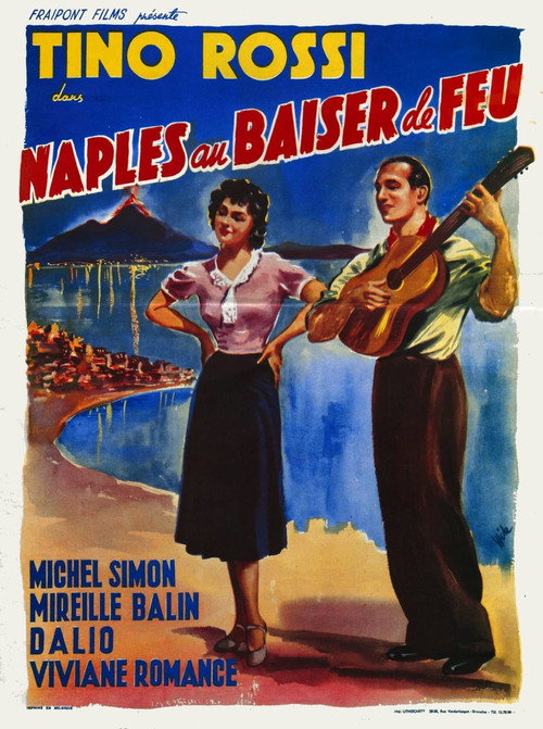Movie poster for Naples Under the Kiss of Fire (1937)
