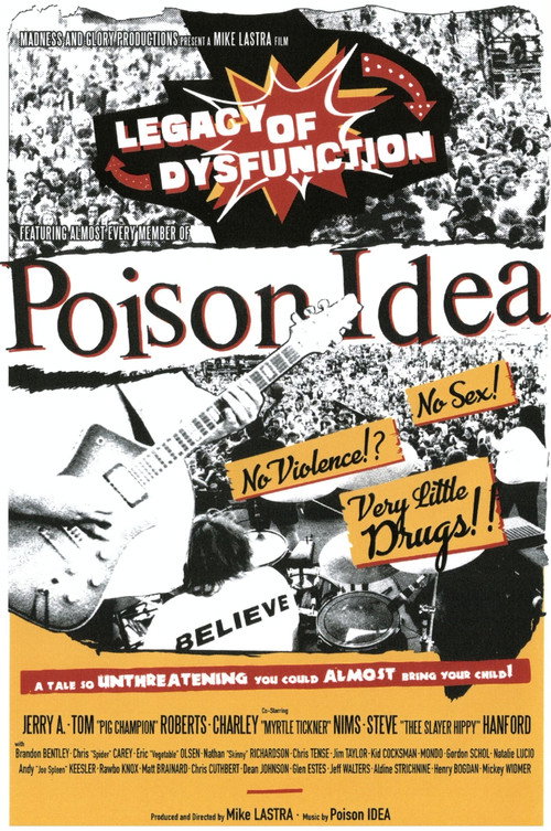 Movie poster for Poison Idea: Legacy of Dysfunction (2017)
