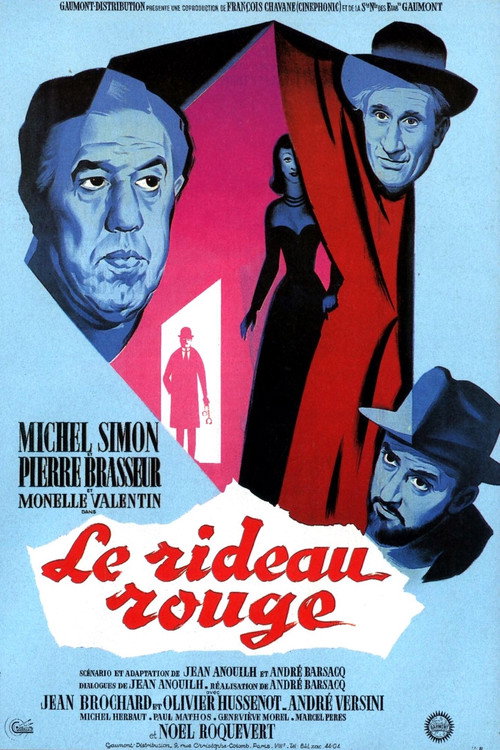 Movie poster for Crimson Curtain (1952)