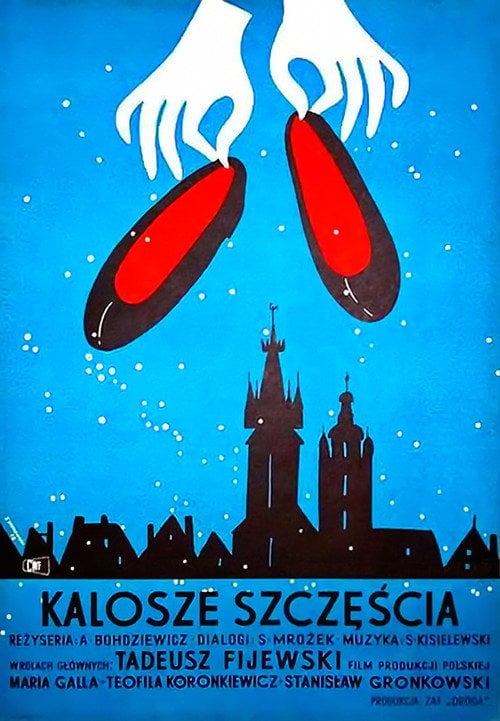 Movie poster for Kalosze szczęścia (1958)