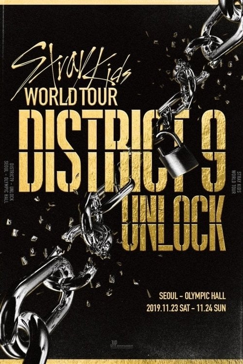 Movie poster for Stray Kids District 9: Unlock (2021)