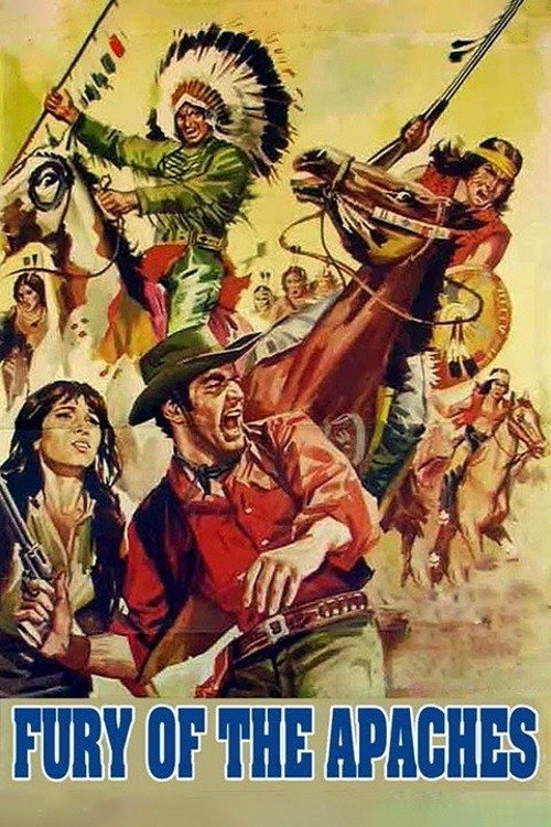 Movie poster for Apache Fury (1964)
