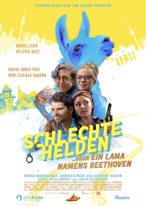 Movie poster for Schlechte Helden oder ein Lama namens Beethoven (2022)