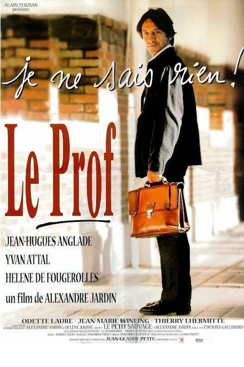 Movie poster for Le Prof (2000)