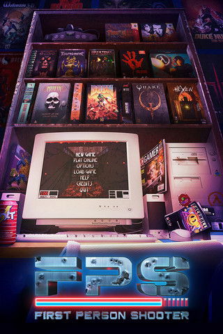 Movie poster for FPS: First Person Shooter (2023)
