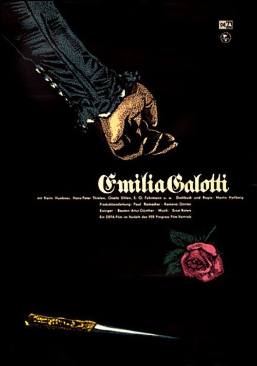 Movie poster for Emilia Galotti (1958)