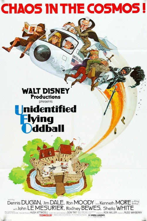 Movie poster for Unidentified Flying Oddball (1979)