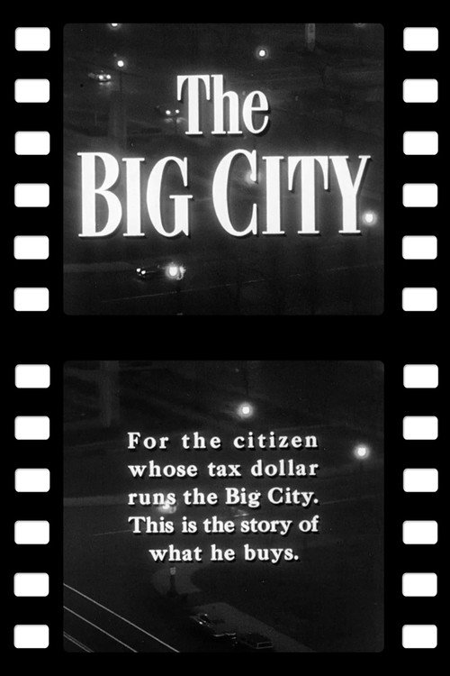 Movie poster for The Big City