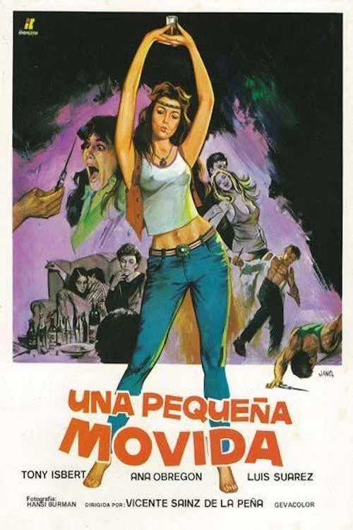 Movie poster for Una pequeña movida (1983)