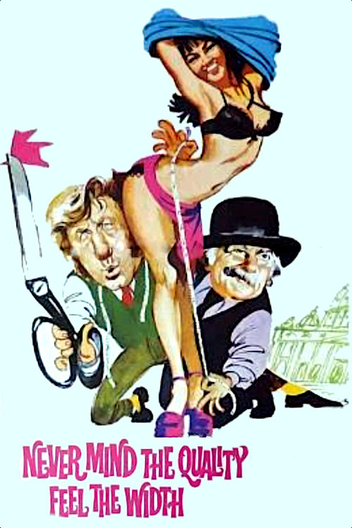 Movie poster for Never Mind the Quality, Feel the Width (1973)