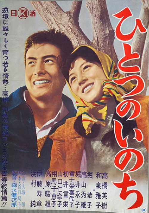 Movie poster for Hitotsu no inochi (1962)