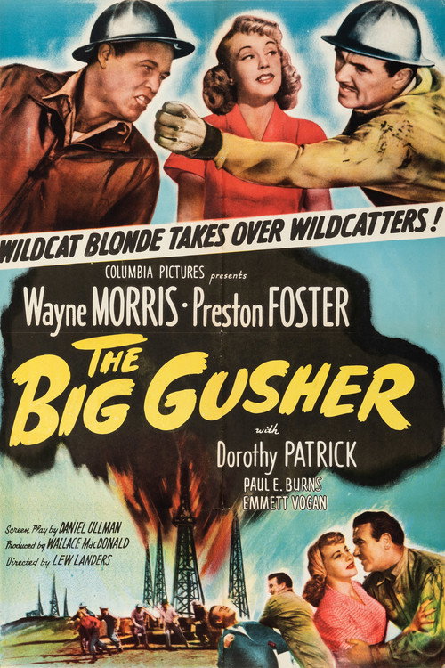 Movie poster for The Big Gusher (1951)